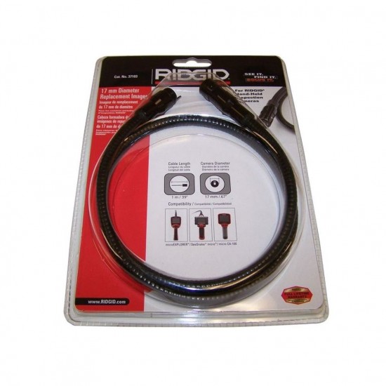 RIDGID 37103 90 CM 17MM KAMERALI KABLO