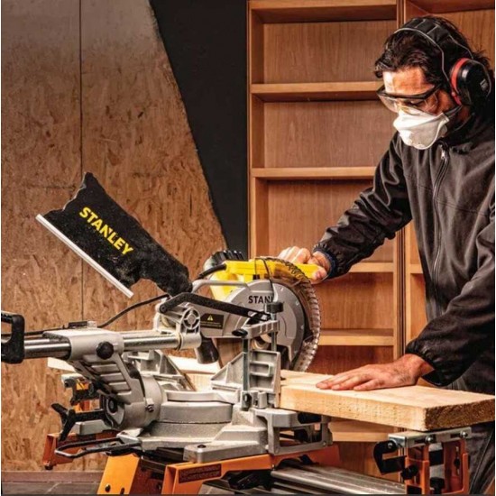 STANLEY SM18 1800W 254MM RADYAL KOLLU GÖNYE KESME MAKİNESİ